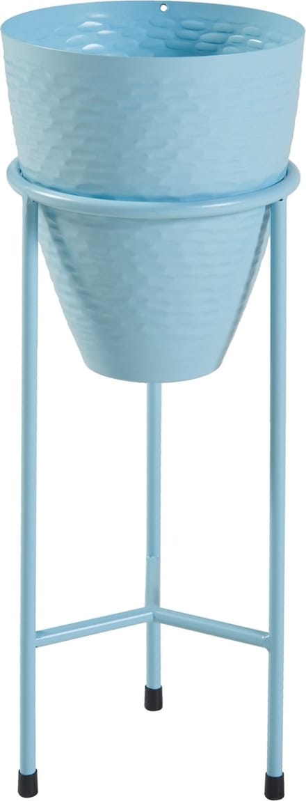 Plantenstandaard Asten 40,5x16 cm lichtblauw [en.casa]
