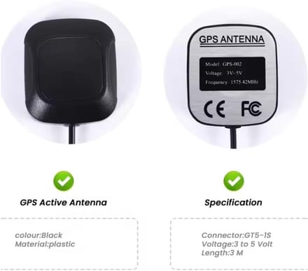 GPS Actieve Antenne - 3 Meter - Duurzaam en Robuust - Voor Diverse Toepassingen
