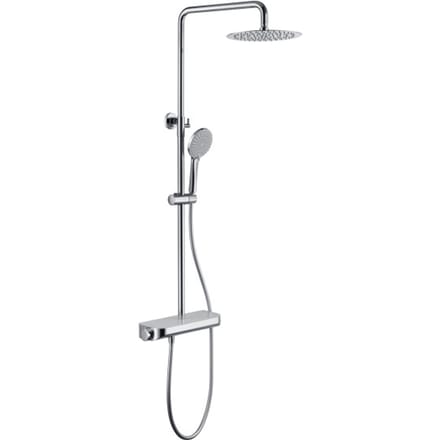 Luzzo® Varese Regendouche Thermostaat Met planchet -Chroom/Wit