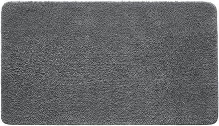 Badmat Antislip - Douchemat Absorberend - Hygiënisch Werken - Hoogpolig Microvezel - 70 x 120 cm - Grijs