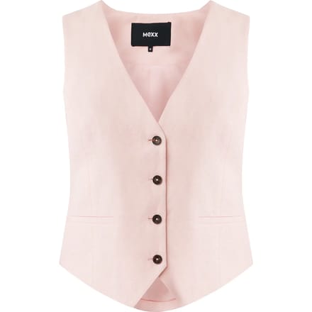 Linnen gilet voor dames Mexx