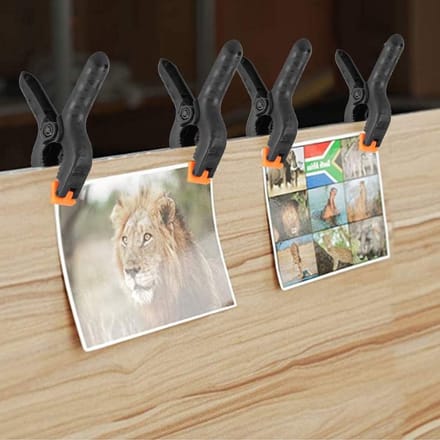 4" Houtbewerkings Spanklemmen - 10 Stuks Multifunctionele Plastic Klemmen voor DIY Projecten en Klussen
