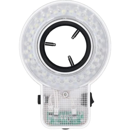 LED Ring Microscoop Licht 56 Kralen Verstelbaar 360 Graden Draaibare Lamp 63mm Montage US Stekker