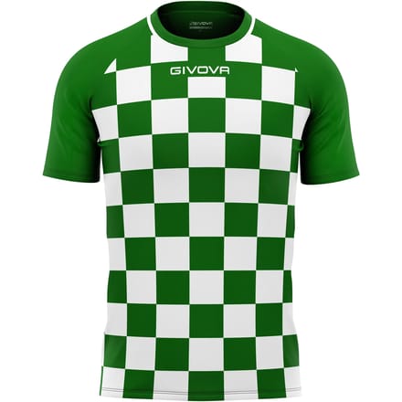 Sportshirt Givova Dama Groen-wit Groen - M