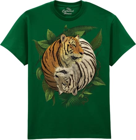 Tijger Yin Yang The Coloured House T-shirt M