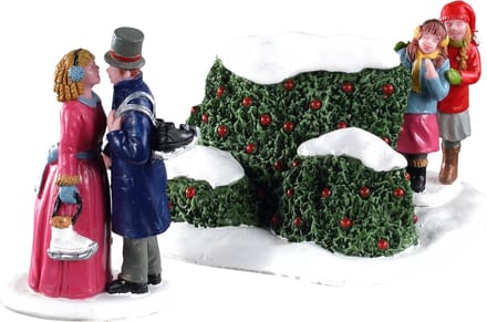 Lemax - Skating Romance- Set Of 2 - Kersthuisjes & Kerstdorpen