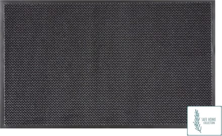 MD Entree - Deurmat - Schoonloopmat met antibacteriële werking - SAFE HOME COLLECTION - Graphite - 75 x 120 cm