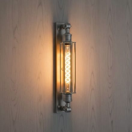 KS Verlichting Wandlamp Astor Antiek Zilver