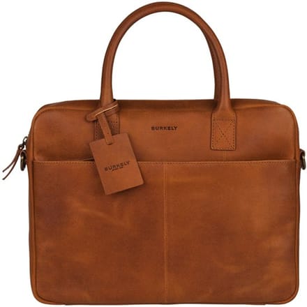 Burkely Fundamentals Vintage Jack Worker 13,3'' - Laptoptas - Volwassenen - Cognac
