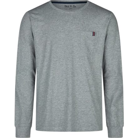 Phil & Co Heren Pyjamashirt Lange Mouw Grijs - Maat M