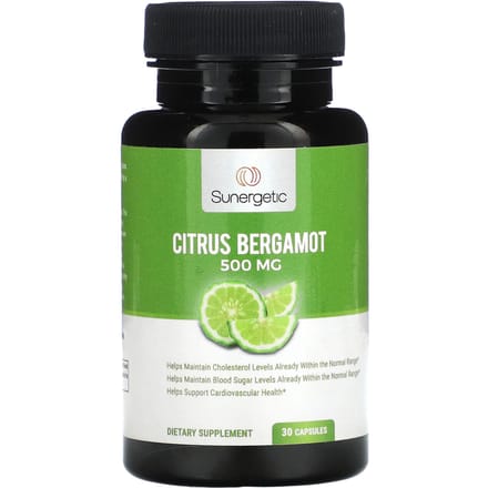 Citrus Bergamot, 500Mg, 30 Capsules