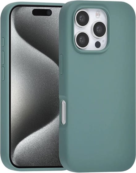 Multimedia & Accessoires Premium Siliconen TPU Back Cover Case Hoesje geschikt voor Apple iPhone 16 Pro Max – Groen – Zachte Plastic – Soft Case