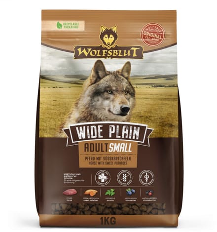 Wolfsblut Wide Plain Adult S-Breed - 1 kg