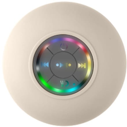 Draadloze Speaker - Bluetooth Speaker Draagbare Speaker - Muziek Luisteren - Waterdicht Ontwerp - 9x9x5 cm - Wit