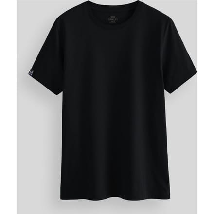 Heren Katoen Elastaan Ronde Hals T-Shirt
