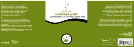 Epplejeck Hoefolie Epplejeck Tea Tree Olie Met Kwast Zwart