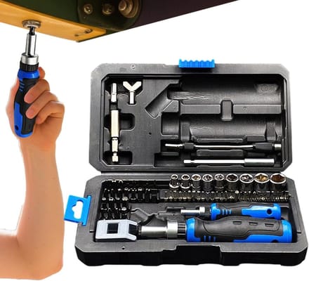 Ratelschroevendraaier Set - Precisie Driver Tool - Apparaat Reparatie - 69-in-1 Bits Assortiment - Niet gespecificeerd - Niet gespecificeerd