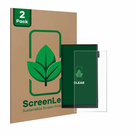 2 Stuks Screenprotector voor iBasso DX180 - Hoogwaardige Beschermfolie transparant