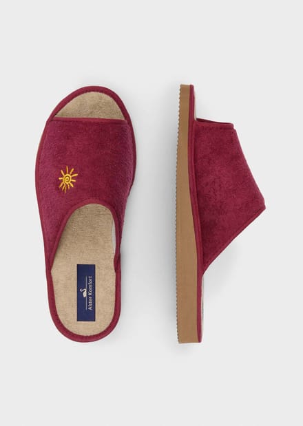 Sandalen met flexibele zool - rood - Gr. 40 van Goldner Fashion