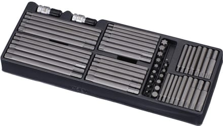 5/16'' & 10mm Torx & Inbus-naaldbitset, 59-delig
