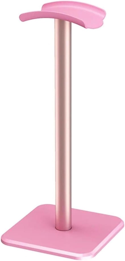 Hoofdtelefoonhouder - Headset standaard - Bureau organiseren - Stabiele constructie - 2 stuks - Roze