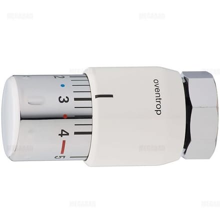 Oventrop Thermostaat UNI SH M30x15 met nulstand wit