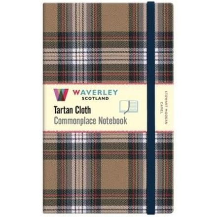 Stewart Modern Camel Genuine Tartan Cloth (Large)