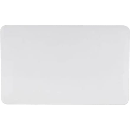 Blanco nummerplaat voor band zonder bedrijfsnaam Top Plaq PVC