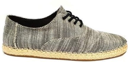 Toms Camino Veterschoen10007961 Light Grey Woven Maat 40