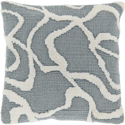 Unique Living - Sierkussen Nanou Beach Blue -45x45cm