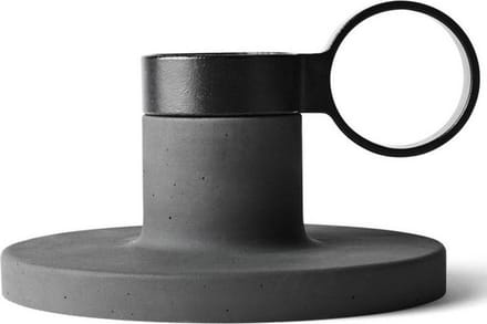 Menu - kandelaar - Weight by KiBiSi - donkergrijs beton