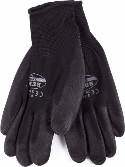 Benson Werkhandschoenen - Flexibele grip en comfort - Zwart - Maat XL