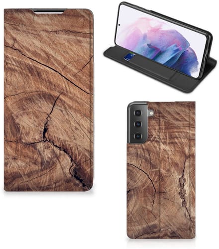 Samsung Galaxy S21 Plus Book Wallet Case Tree Trunk