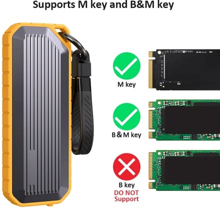 MaxiQualis M.2 SSD Behuizing Pro – Ultieme Bescherming & Supersnelle Dataoverdracht
