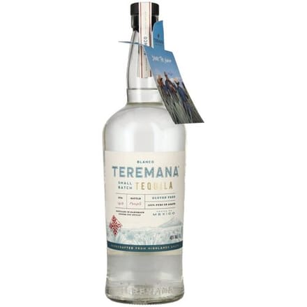 Teremana Tequila Blanco 100% Puro de Agave Small Batch 40% Vol. 1l