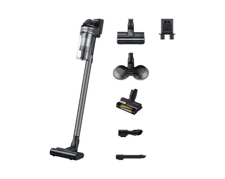 Samsung Jet 75E Pro Steelstofzuiger VS20B75ADR5 - 200 Watt - Zakloos - Pet Tool - Spinning Sweeper