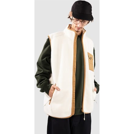 Fjällräven Vardag Pile Fleece Bodywarmer wit