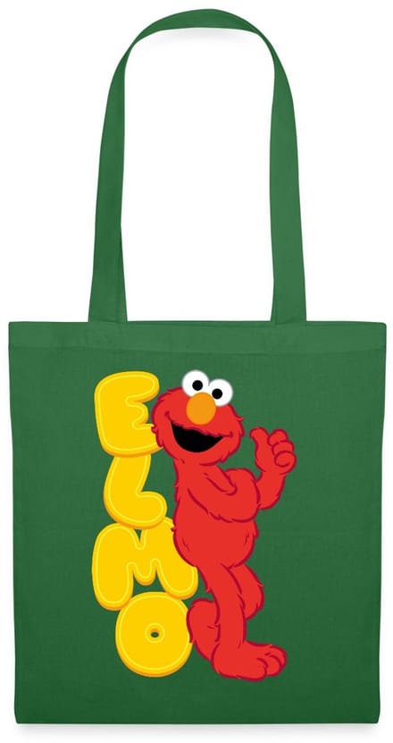 Sesamstraat Elmo Portret Tas Van Stof Schoudertas