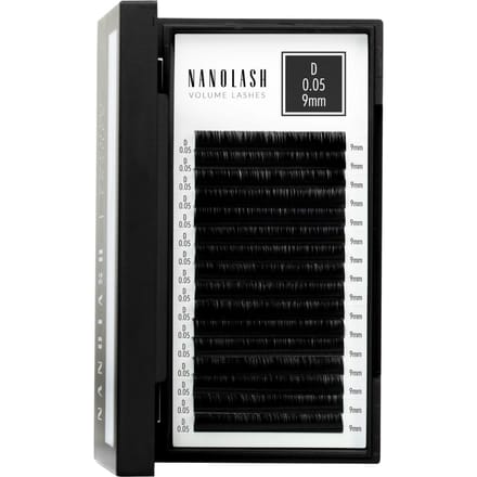 Nanolash Volume Lashes Nepwimpers - 0.05 D 9mm - 16 stuks