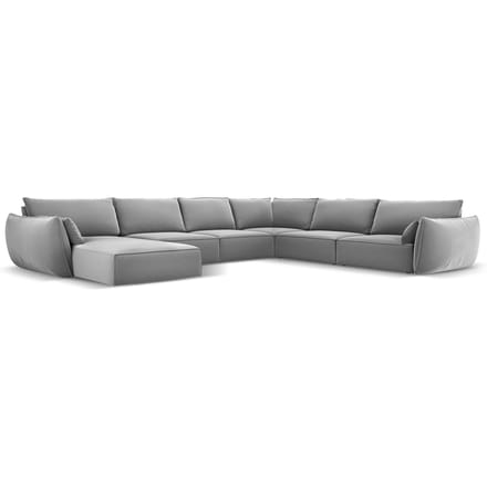 U-bank Vanda rechts velvet | Mazzini Sofas