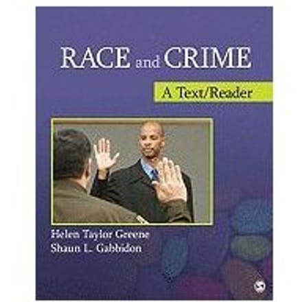 Race And Crime: A Text/Reader - Taylor-Greene