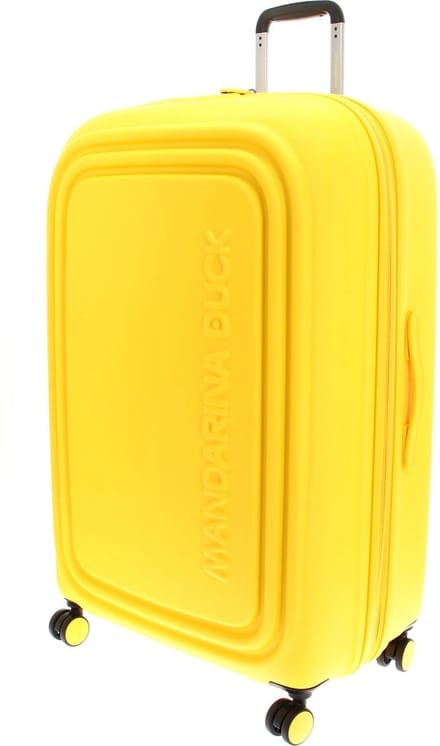 MANDARINA DUCK Logoduck + Cabin Expandable Trolley Duck Yellow Geel 78cm
