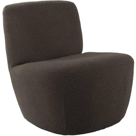 Fauteuil Ada bouclé | LEITMOTIV