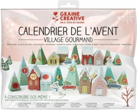 Graine Creative Adventkalender Dorp 33x25 cm