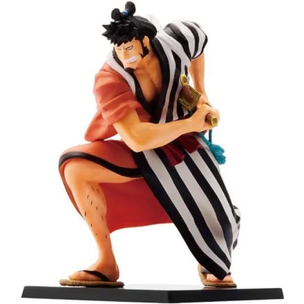 Banpresto One Piece Ichibansho PVC Statue The Nine Red Scabbards is Here Kinemon 11 cm Beeld