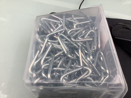 Deltafix krammen verzinkt 3.0 x 30 mm 1000 gr.