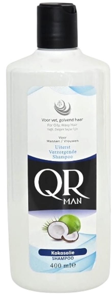 QR-Man Shampoo Kokosolie 400ml
