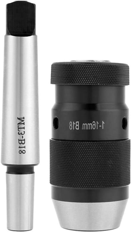 Snelspanboorkop - Boorhouder - Precisie Boren - Sleutelloos Ontwerp - 0-16 mm - Metaal