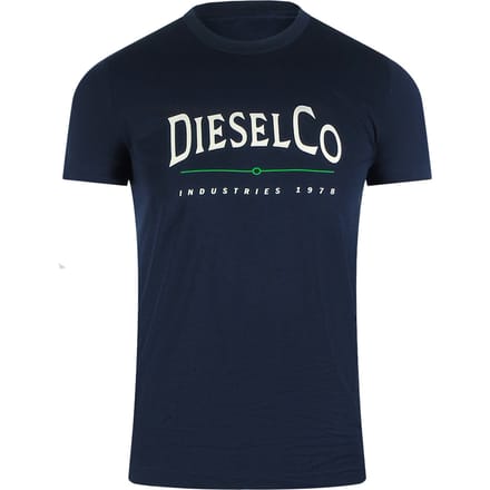 Diesel Industries Marineblauwe T-shirt