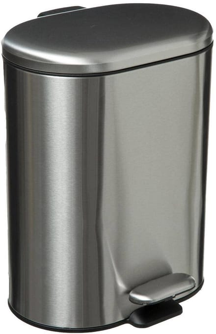 Kleine Soft Close Badkamer Prullenbak met Deksel - 6 Liter